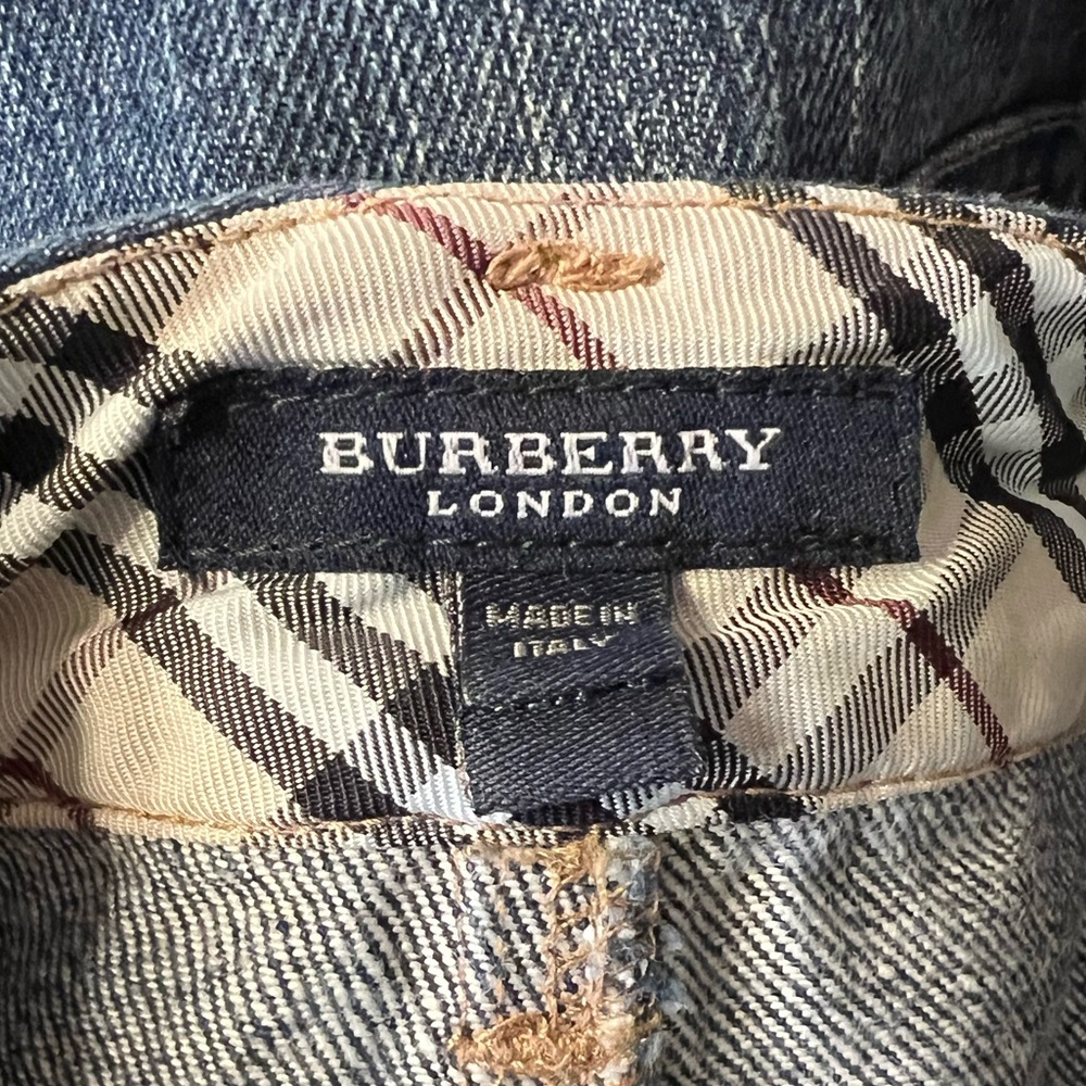 NWOT Burberry Patchwork A-Line Denim Skirt - Never Worn! Perfect Condition! - Picture 3 of 14